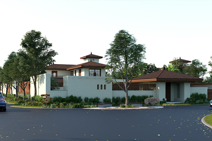 Sandal Wood 3D  - S House Architects